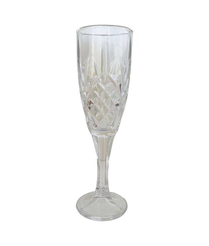 Clear Crystal Champagne Glass