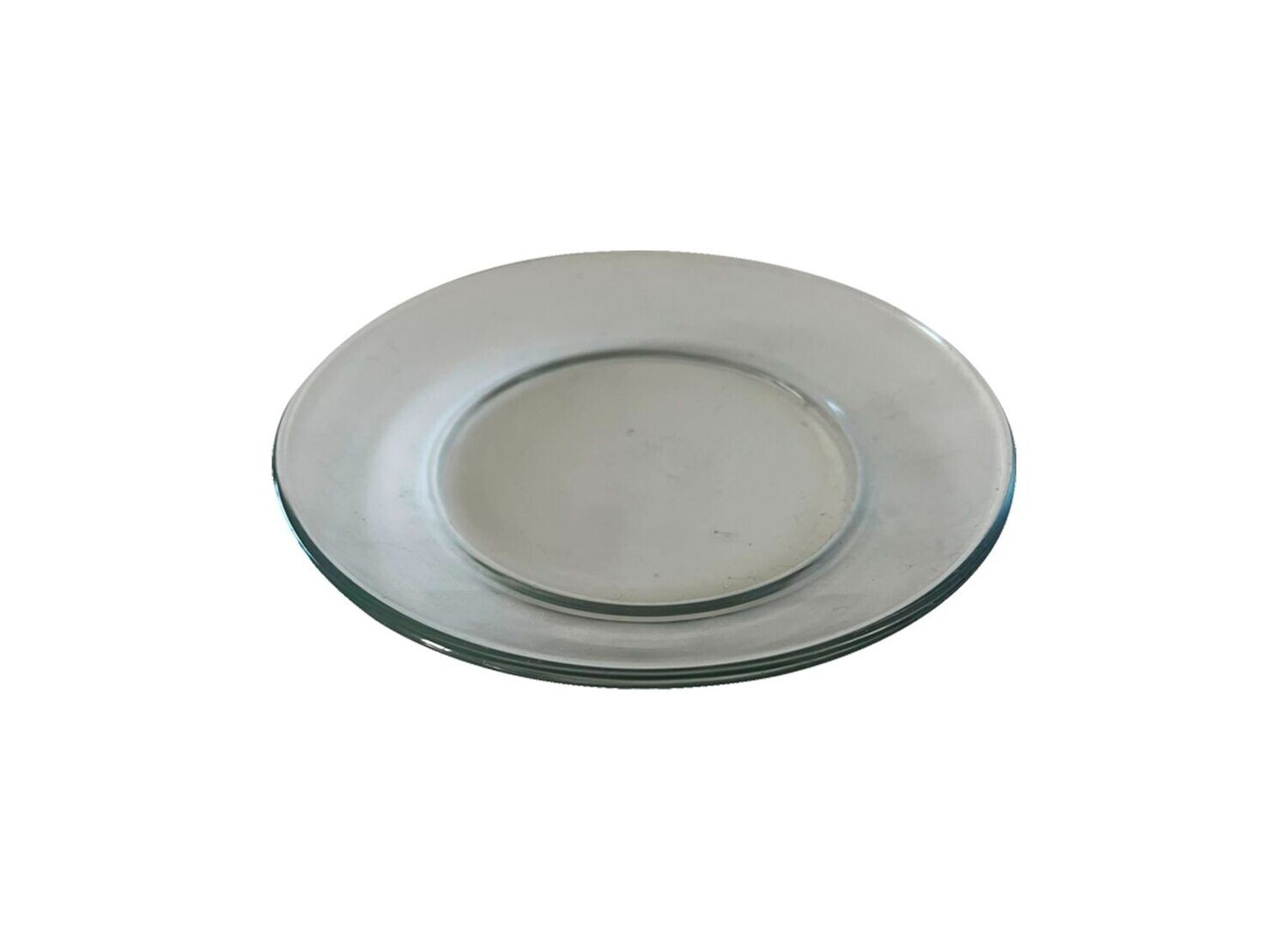 Clear Glass Salad Plate