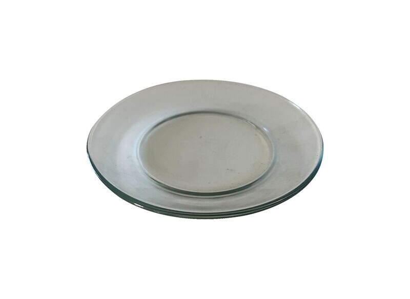 Clear Glass Salad Plate