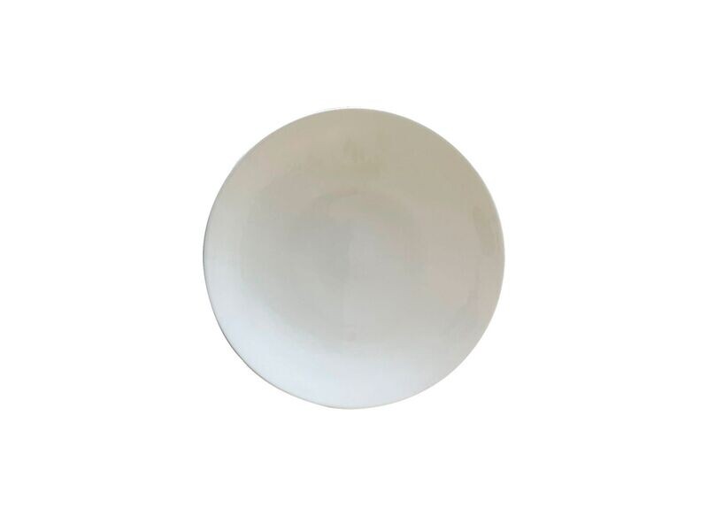 Round White Salad Plate