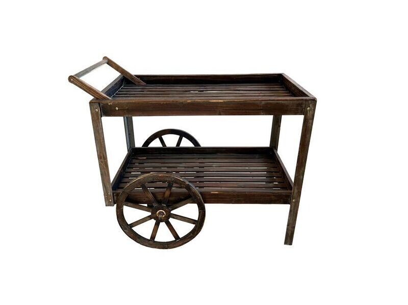 Wood Rustic Small Car