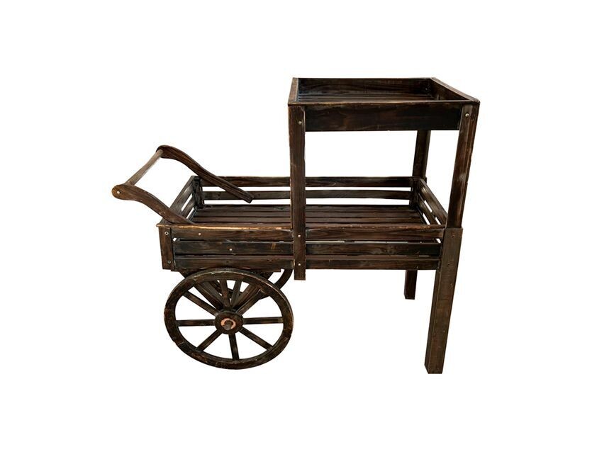 Wood Rustic Small Car 2