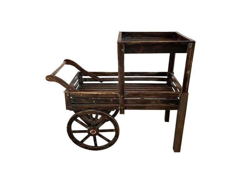 Wood Rustic Small Car 2