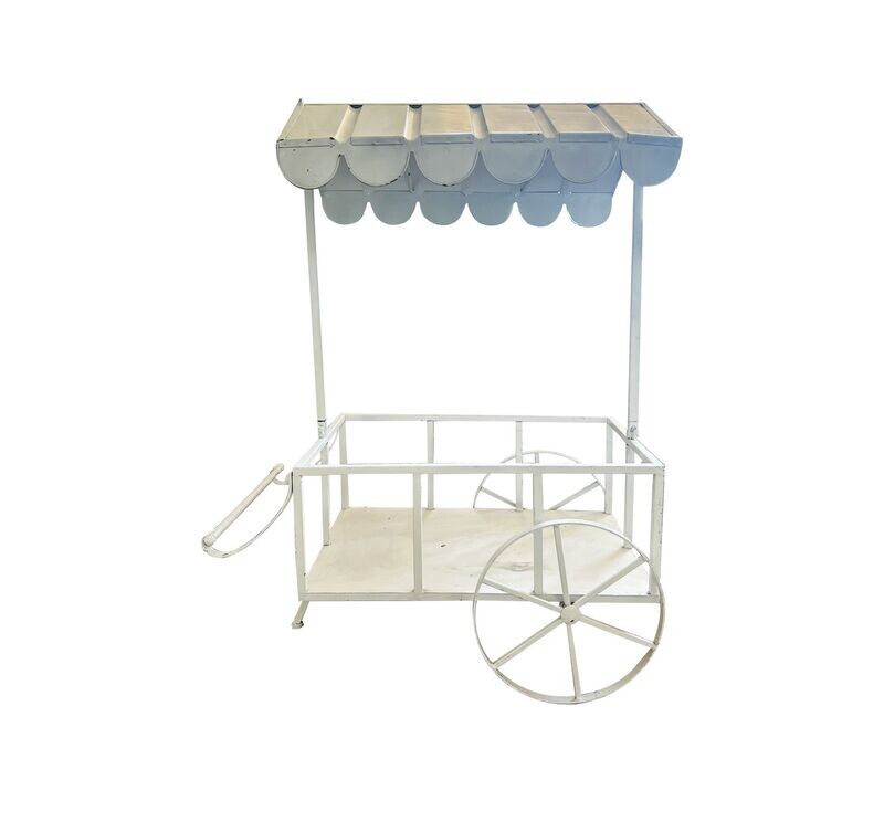 Small Vintage Metal Cart