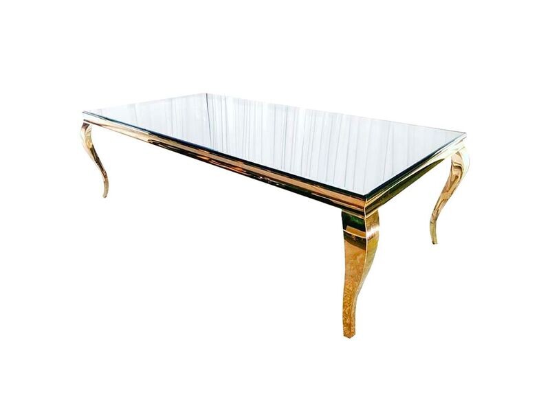 4x8ft Gold Washington Table