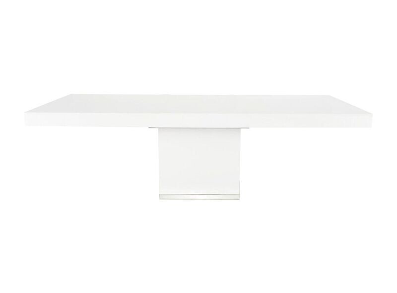 4x8ft White Lacquer Table