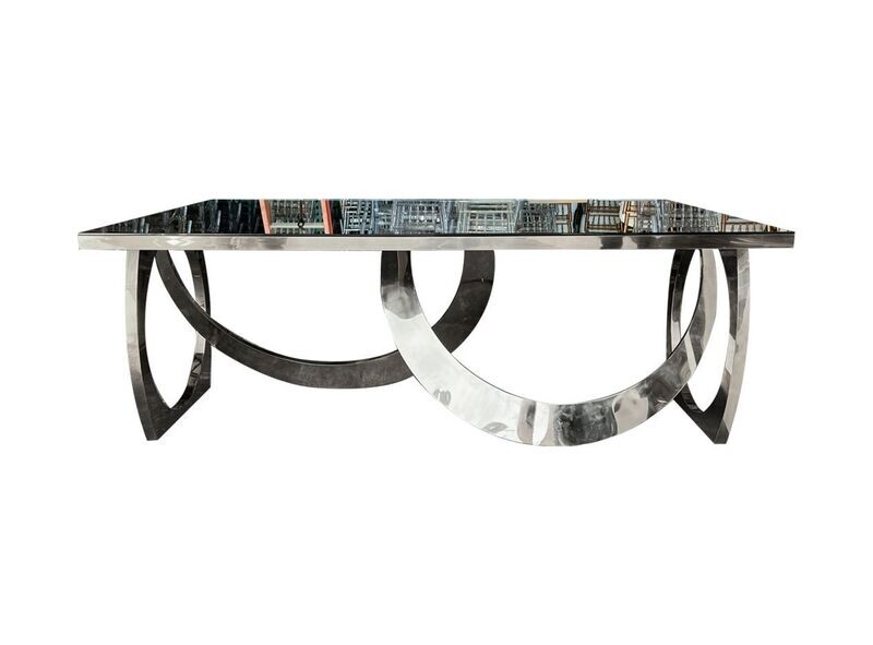 4x8ft Silver W Base Table