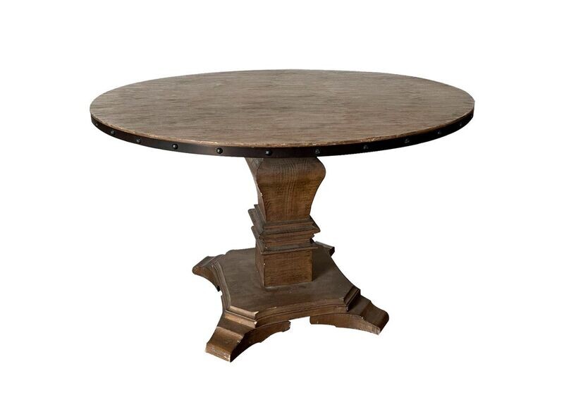48" Rustic Elephant Table