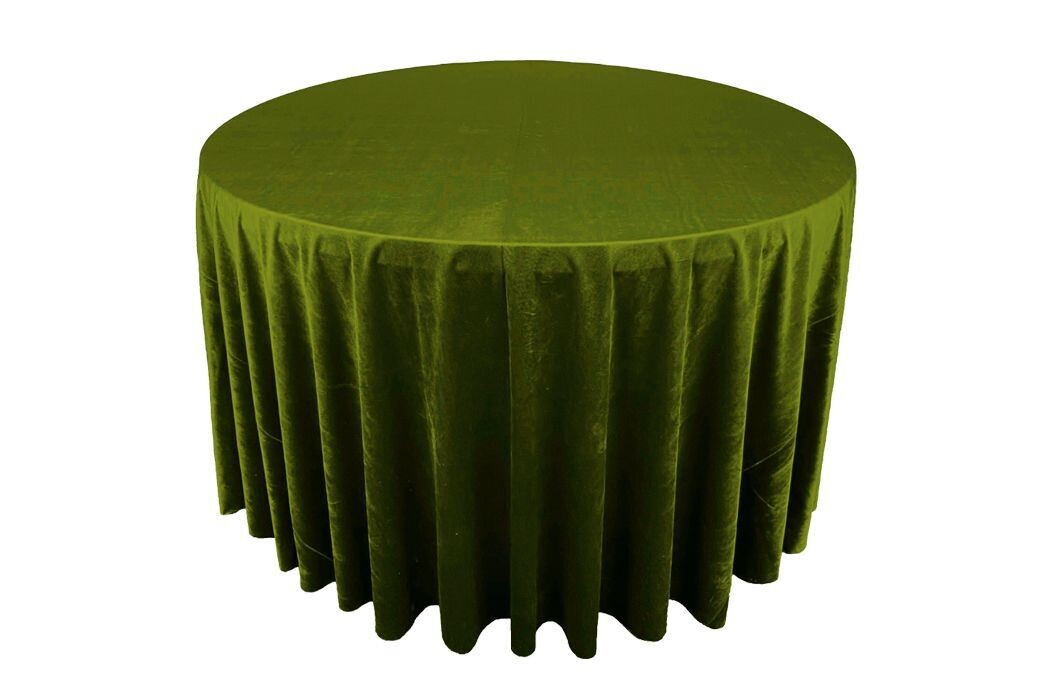 Olive Green Velvet