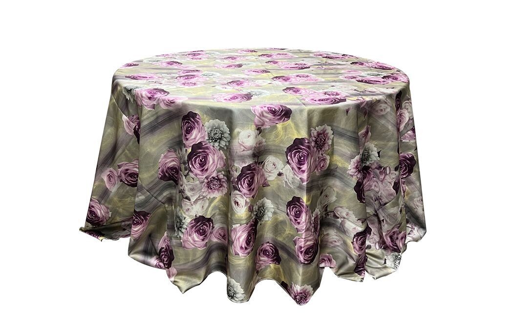 Purple Flower Print