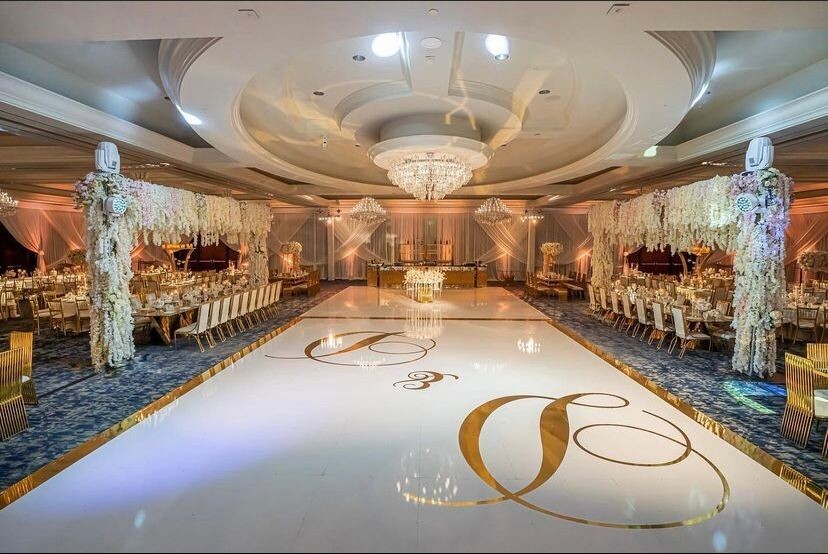 White Seamless Dance Floor