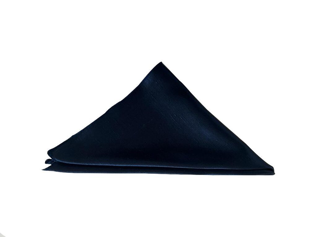 Navy Shantung