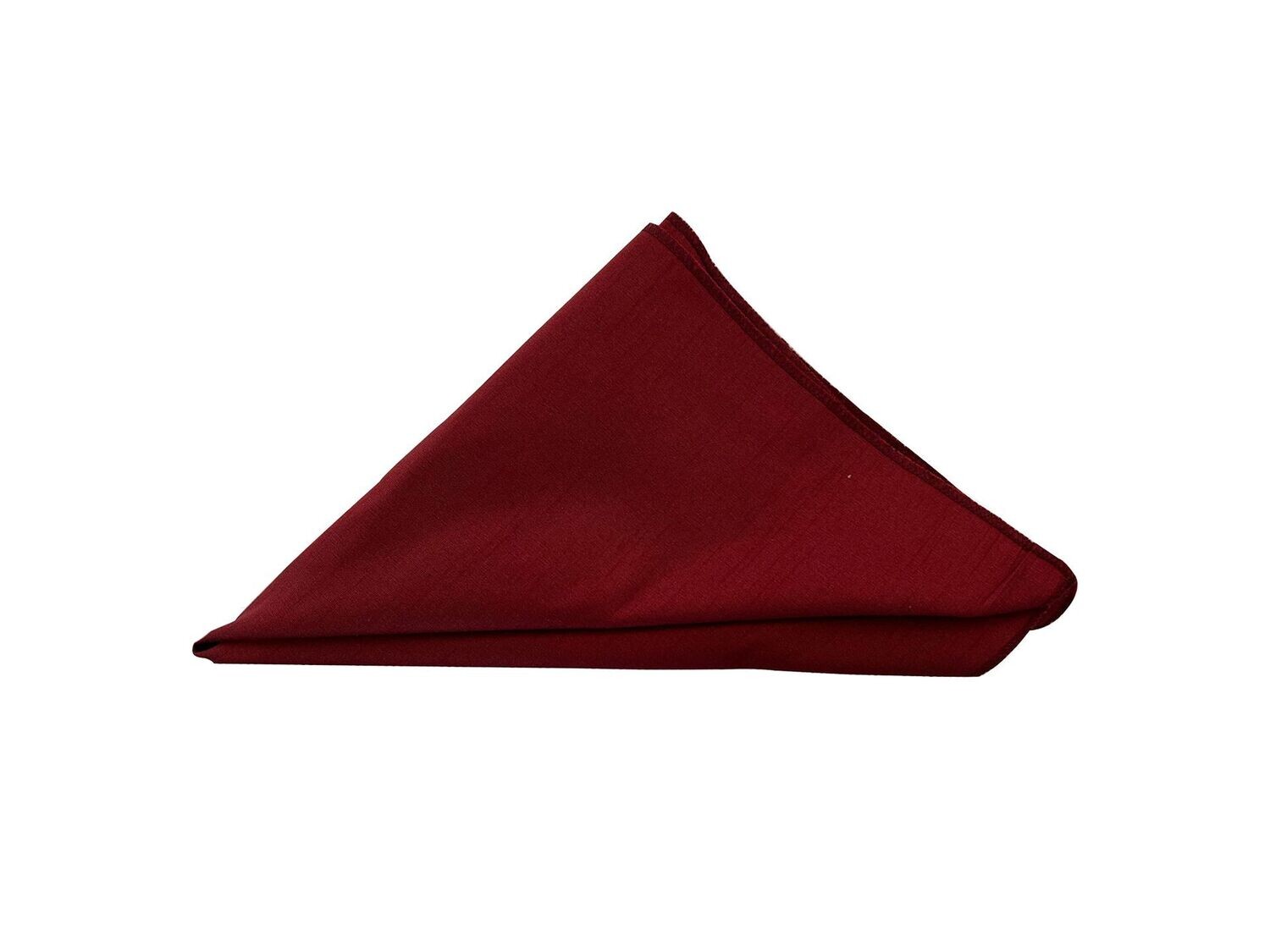 Burgundy Shantung