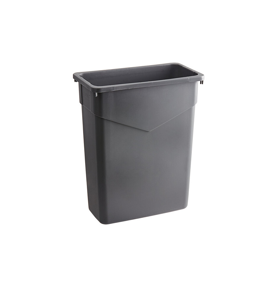 15 Gallons Black Trash Can