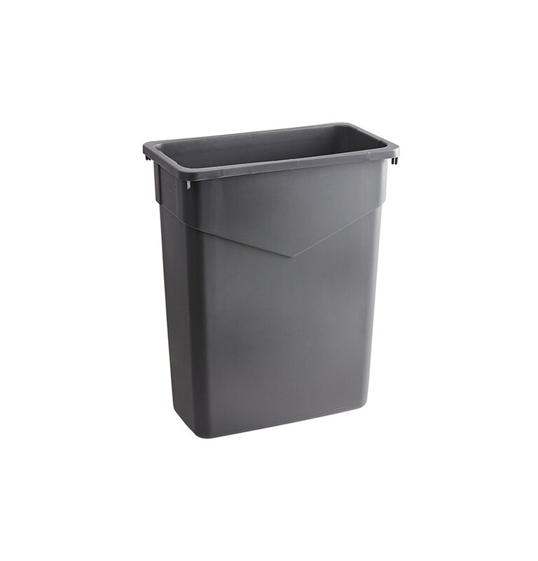 15 Gallons Black Trash Can