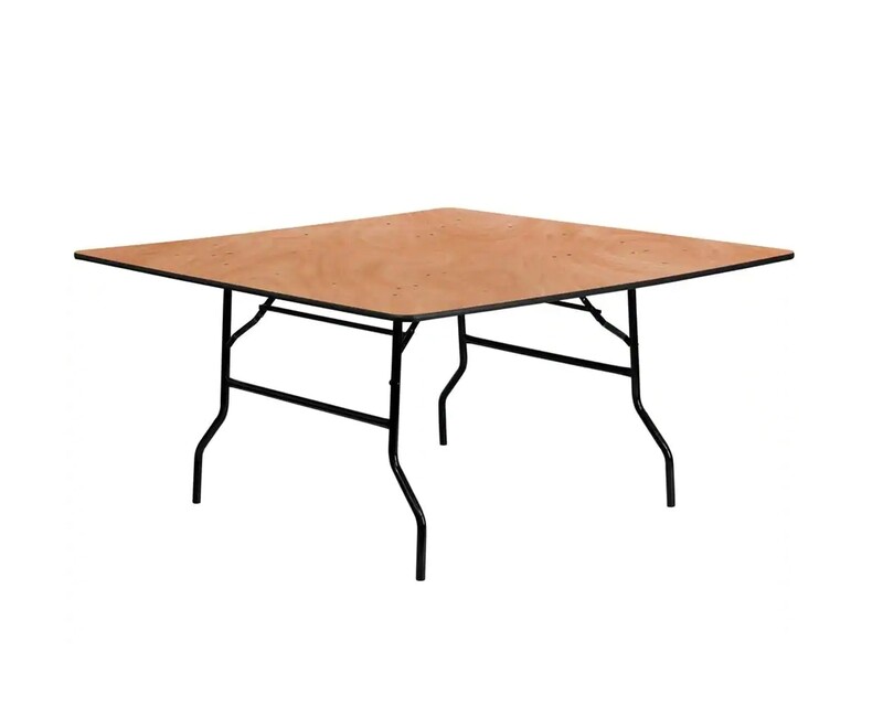 60" Square Folding Table