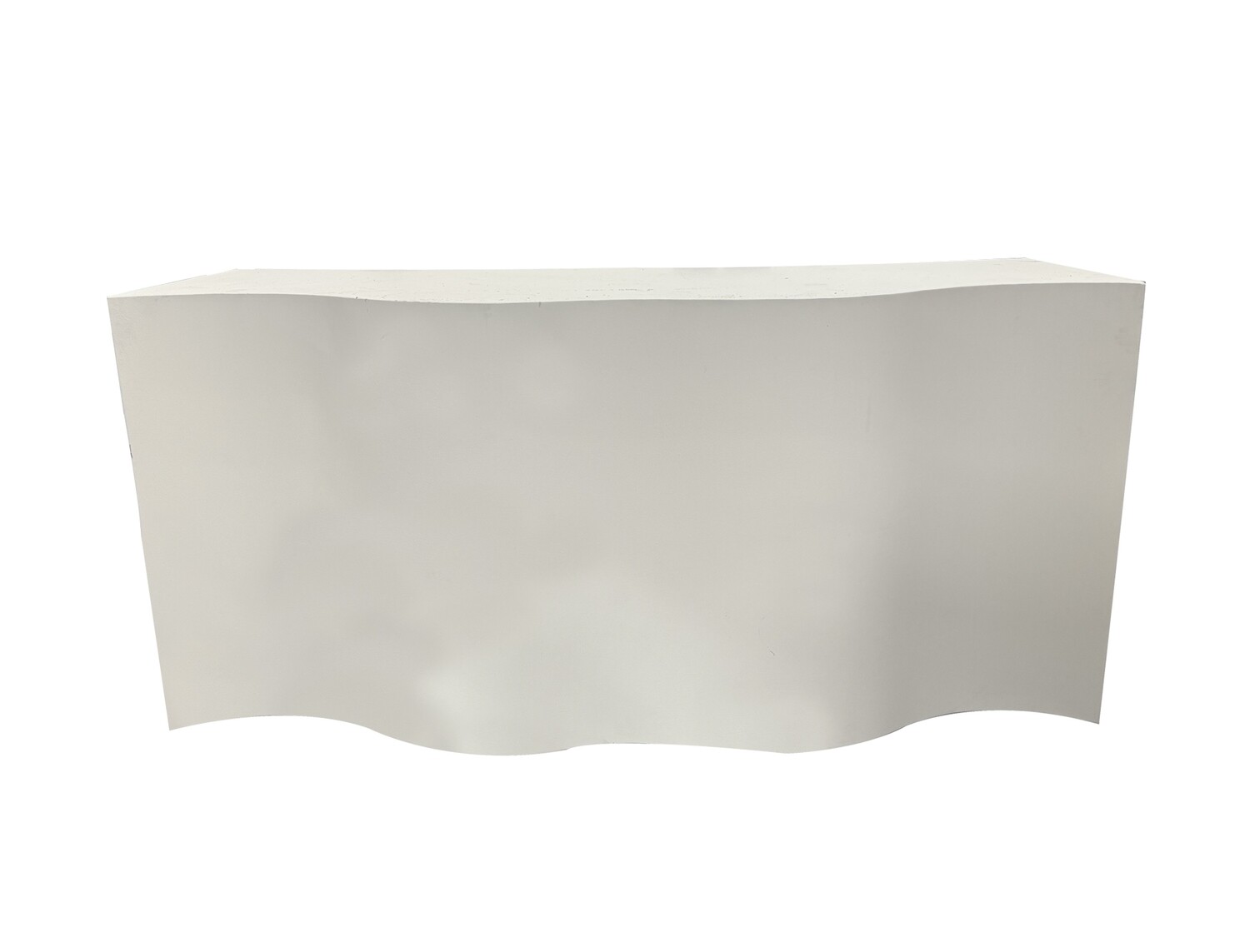 8ft Straight Cream Wavy Bar