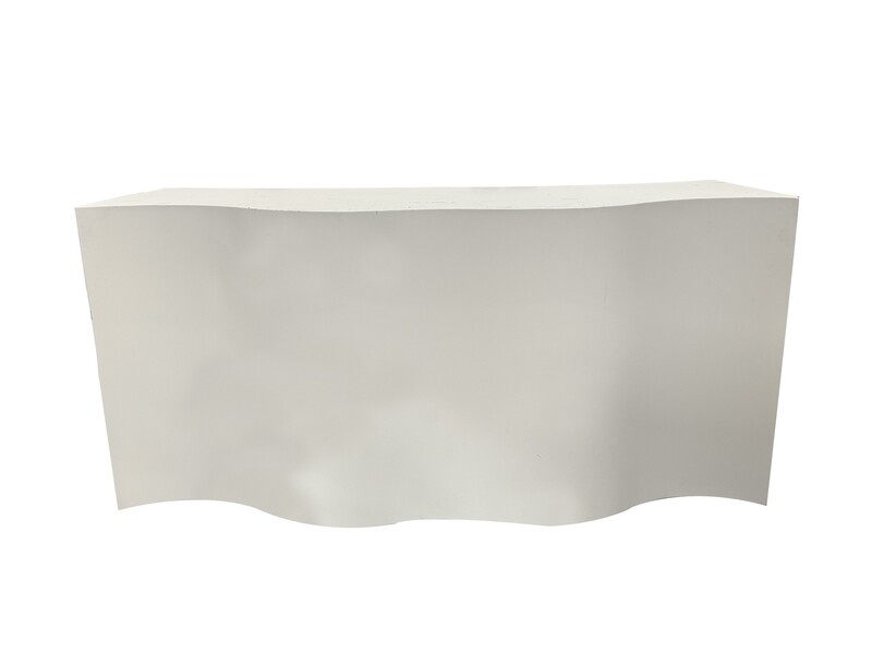 8ft Straight Cream Wavy Bar
