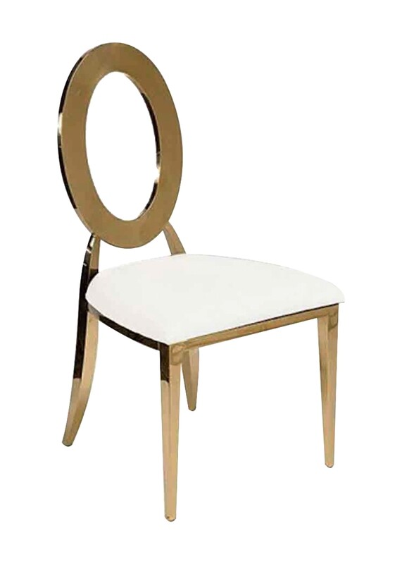 Gold O Chair