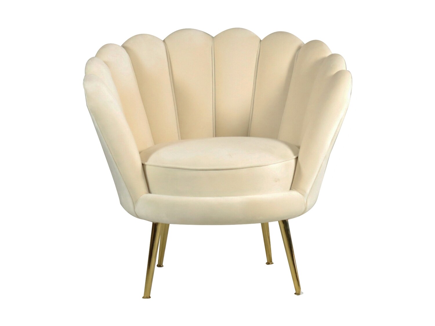 Ivory Shell Armchair
