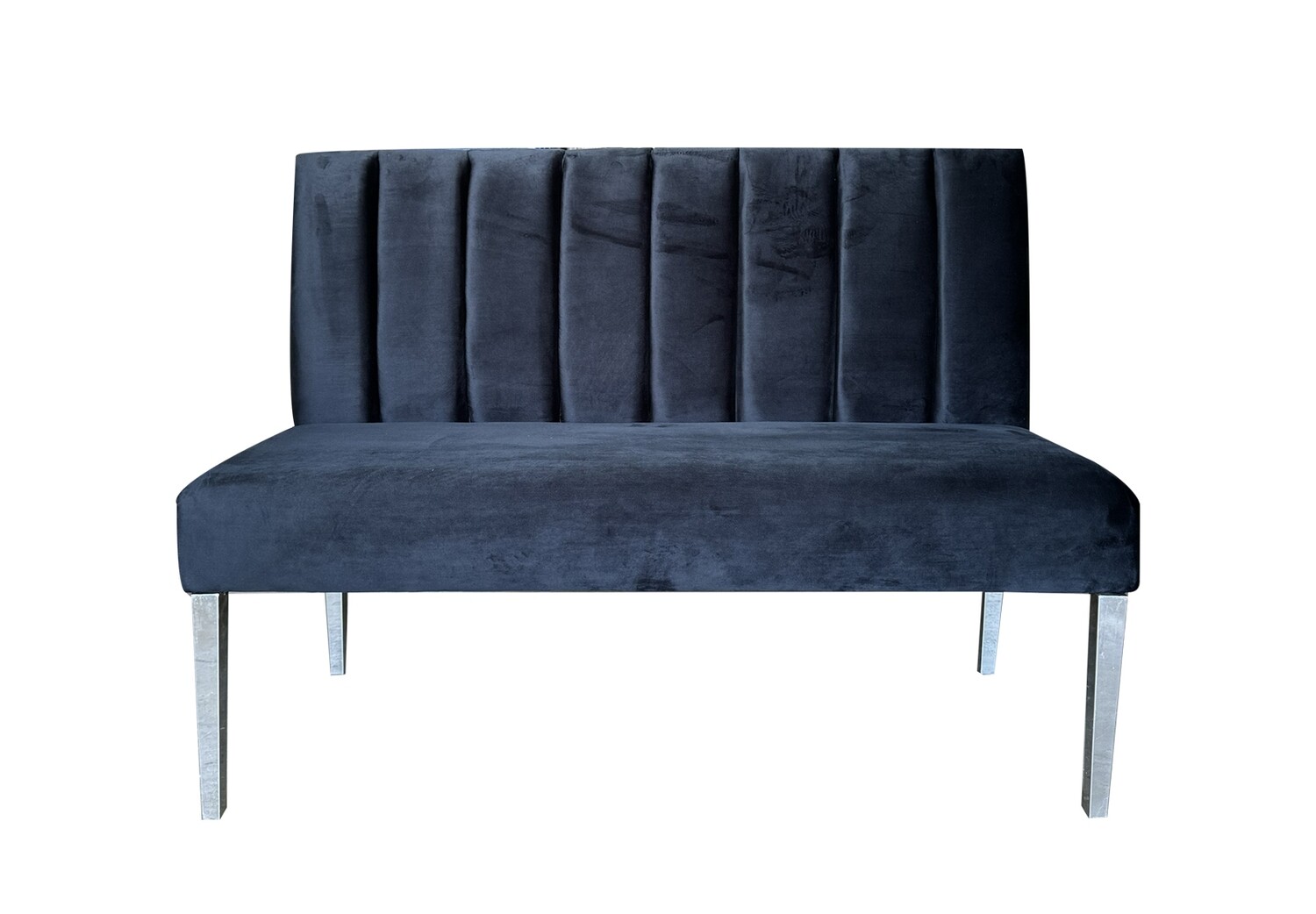 4ft Silver Base Modern Sofa