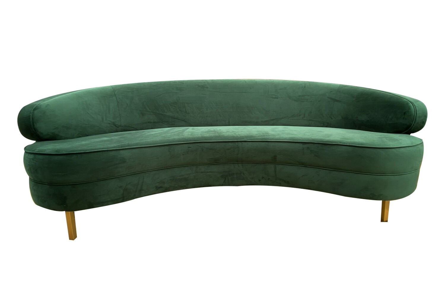 8ft Diana Emerald Green Sofa
