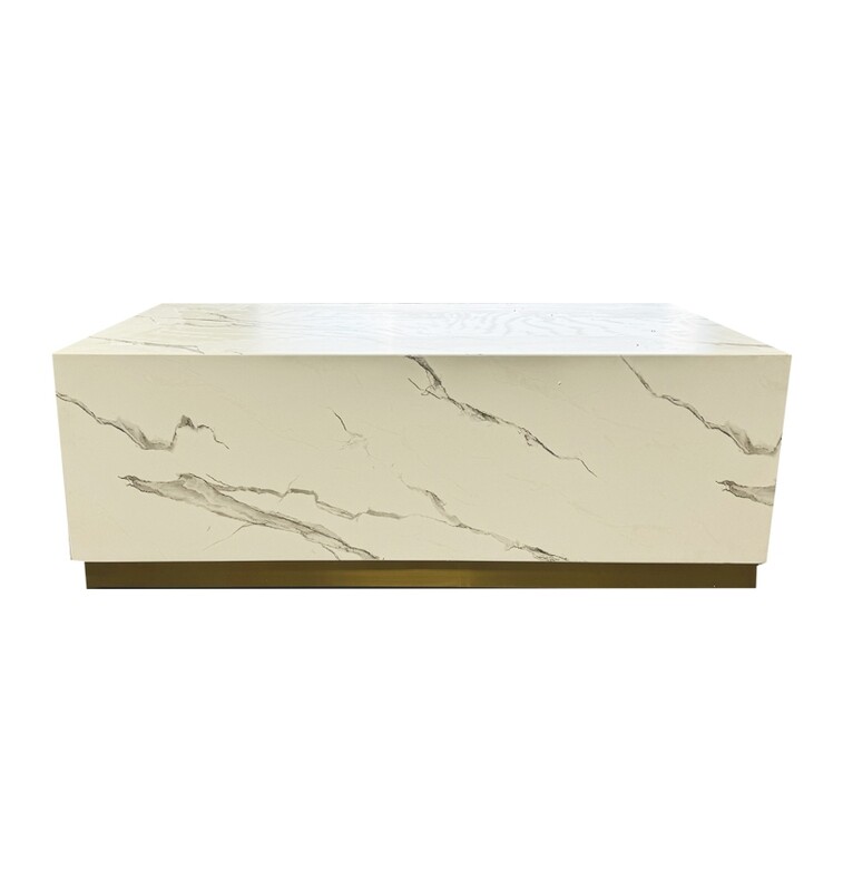 White Marble Coffee Table