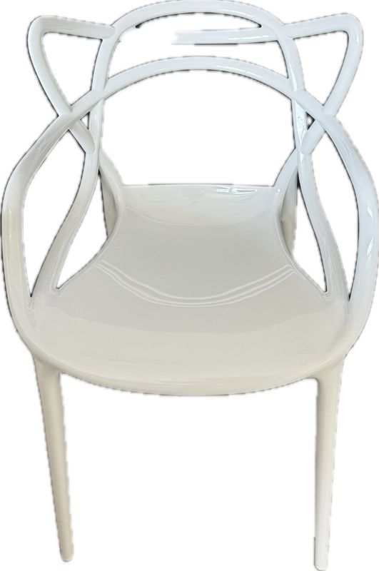 White Wavy Chair