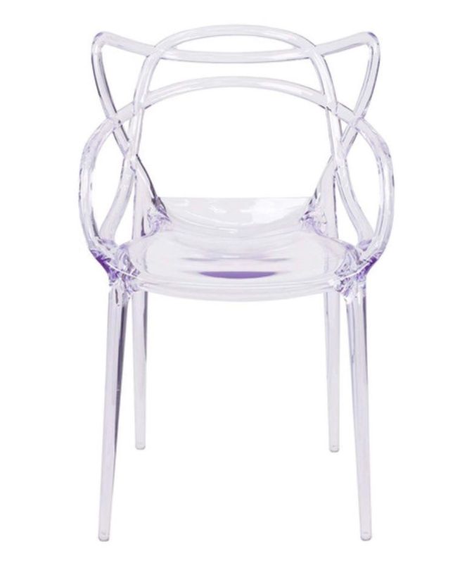 Clear Wavy Chair