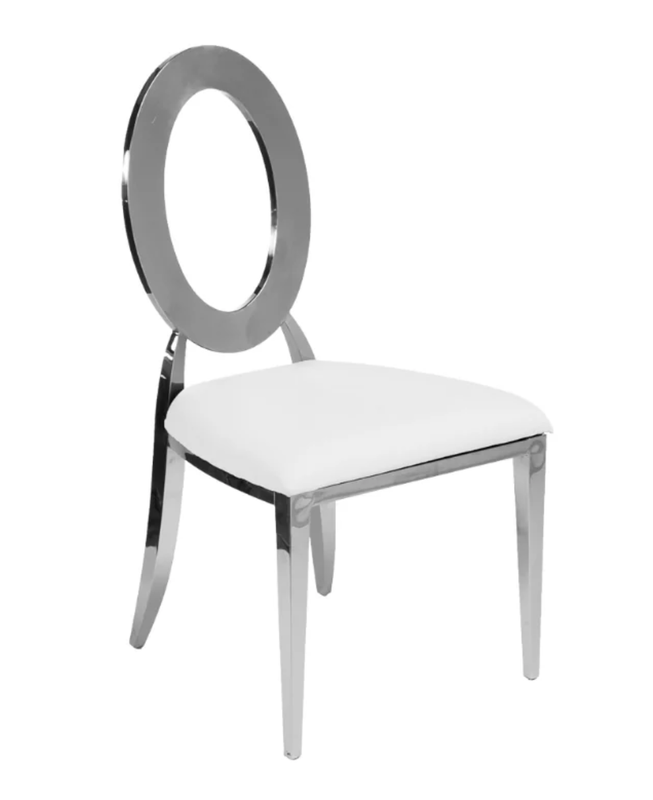 Silver O Chair