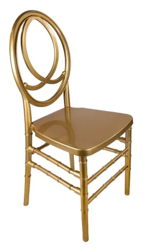 Gold Channel Chair