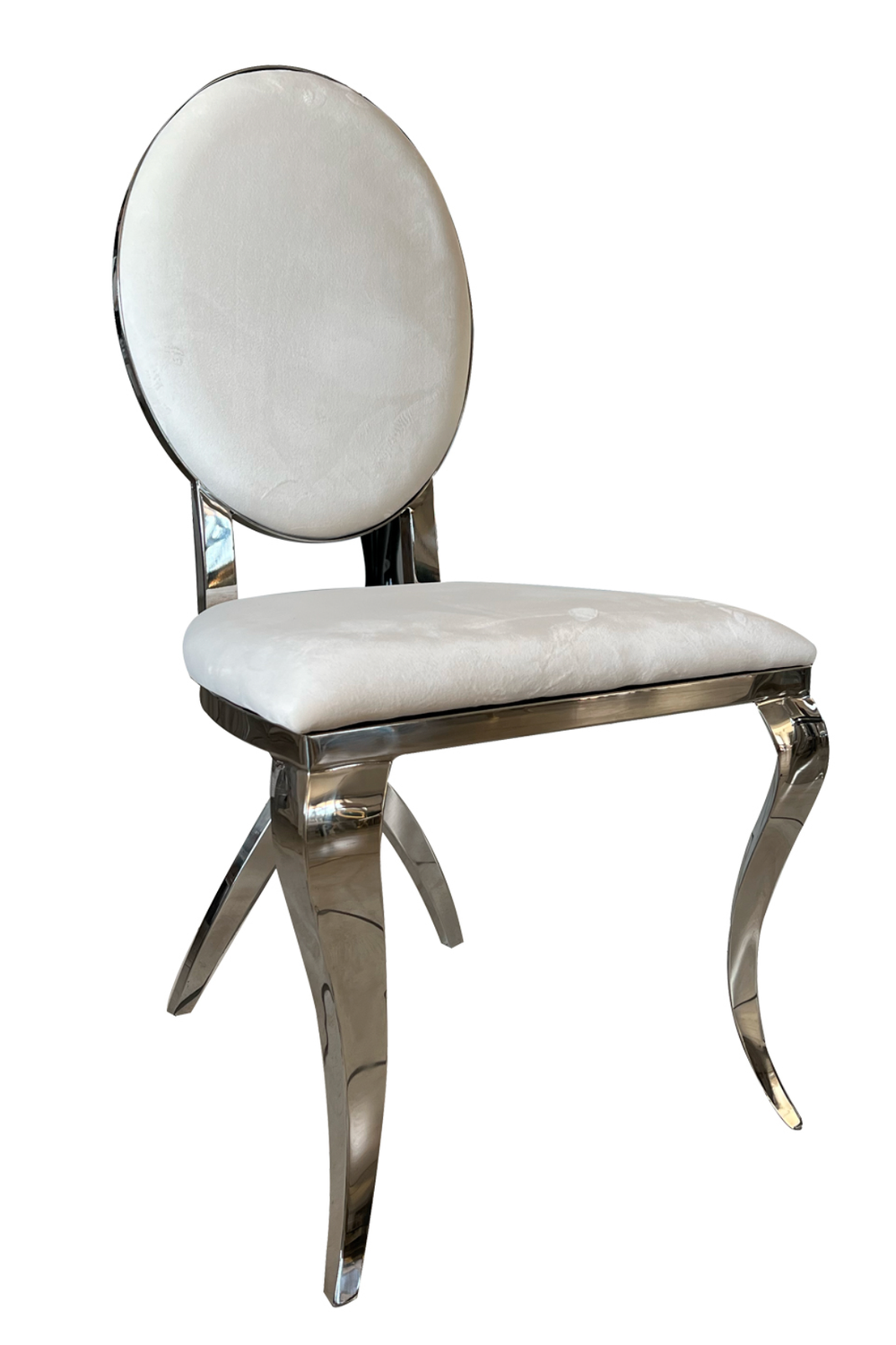 Silver Washington Chair w/X-Legs