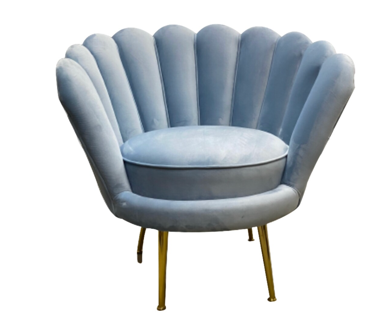 Blue Shell Sofa