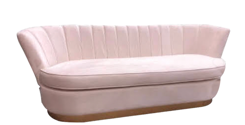 8ft Blush Pearl Sofa