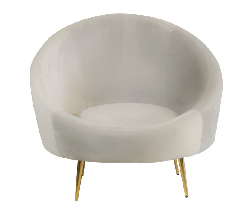 Grey Retro Armchair