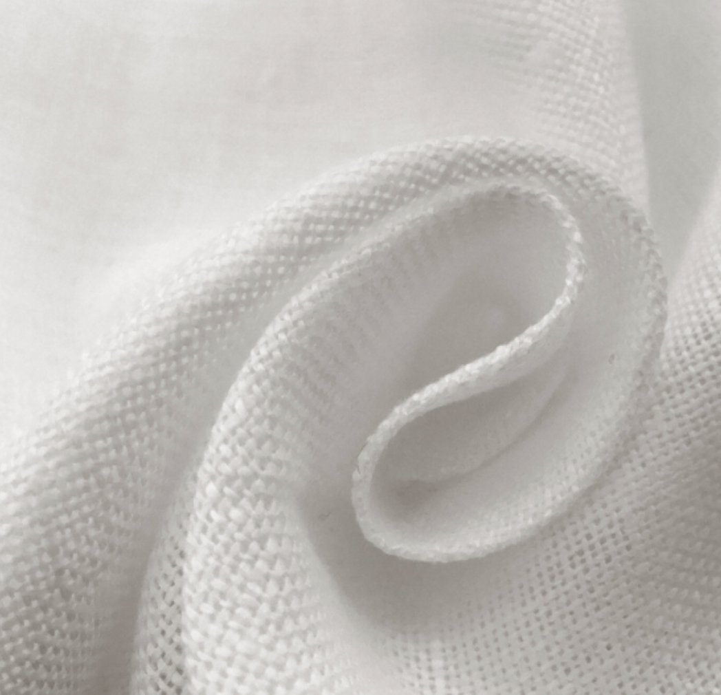 white burlap