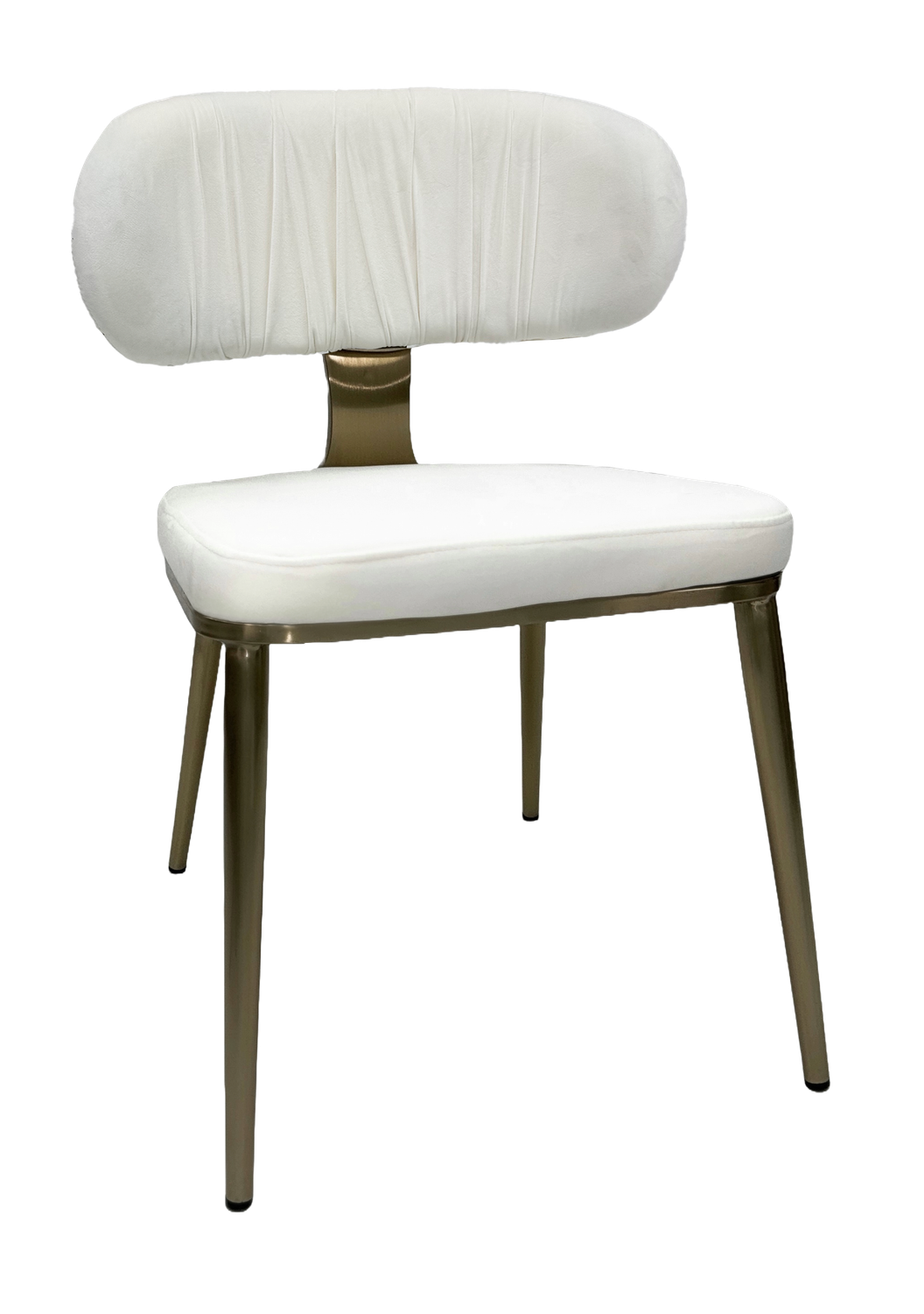 Ivory Pleated Bella Chair