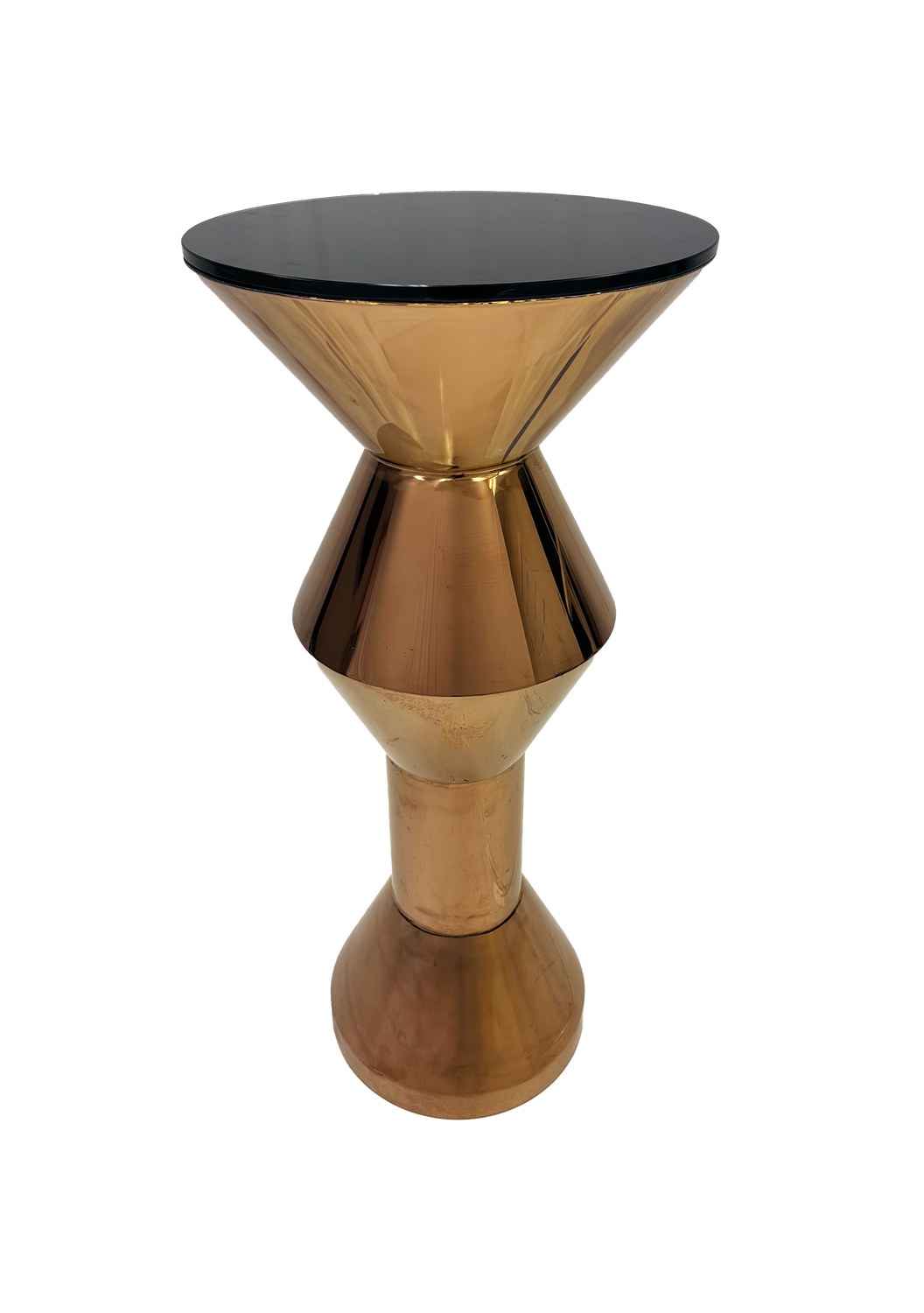 Bronze Geometric Cocktail Table