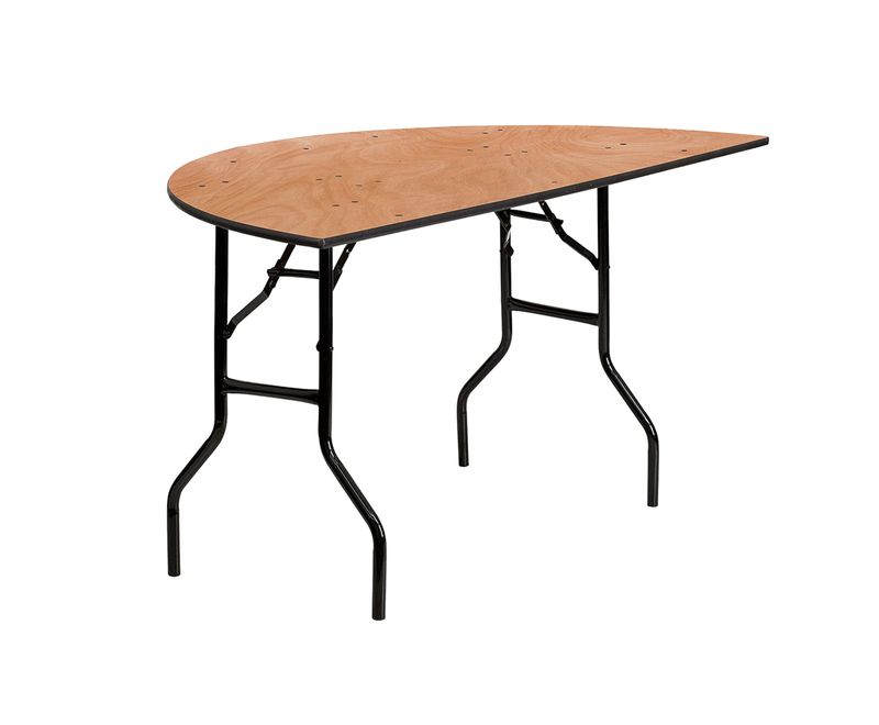 Half Moon Folding Table