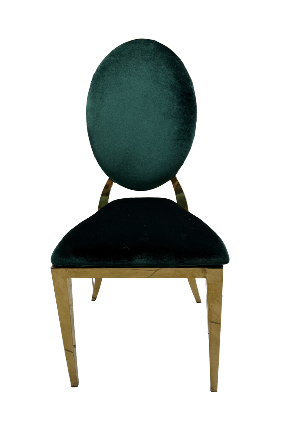 Gold and Green Washington Chair