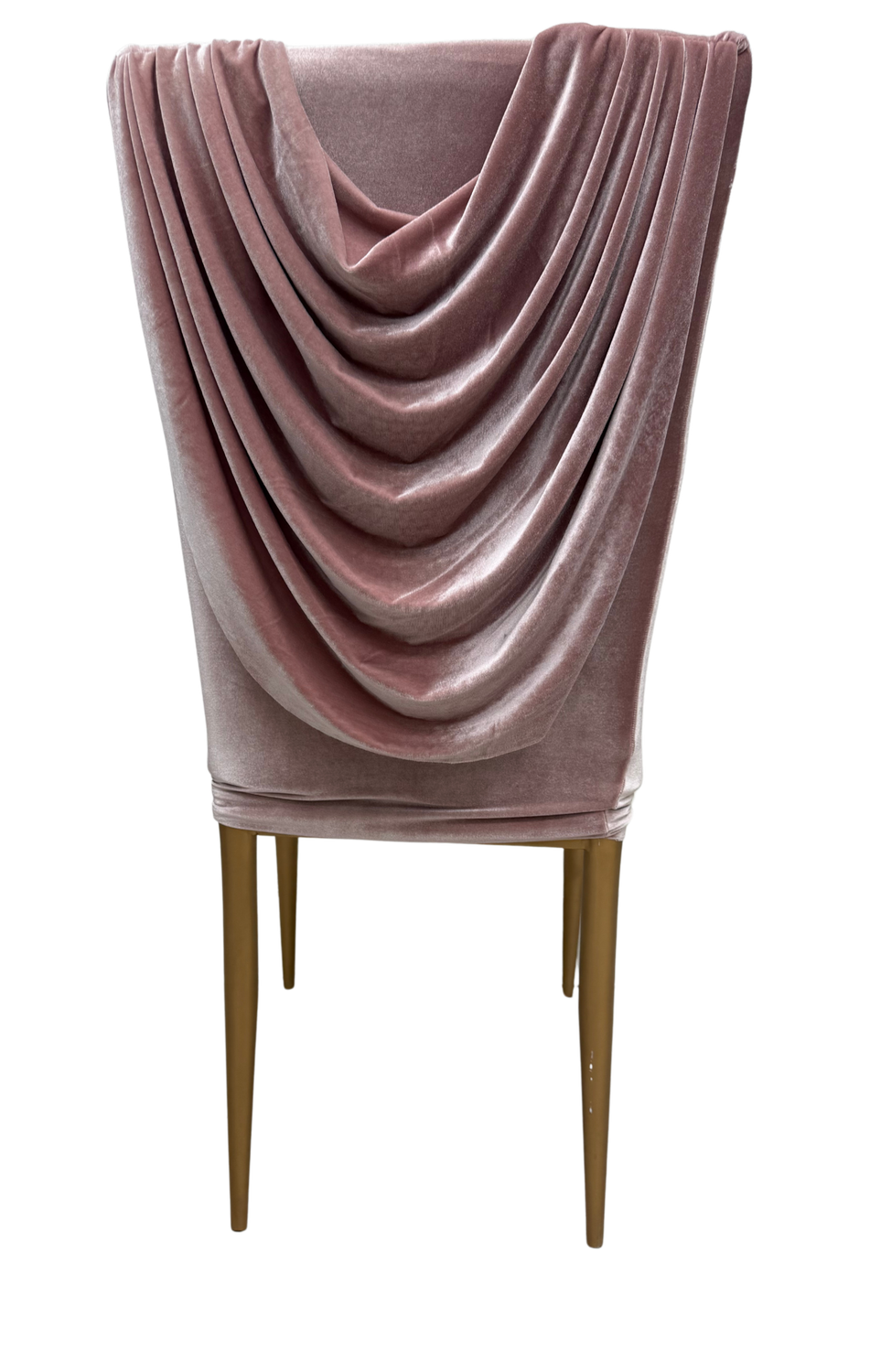 Blush Draped Grace Chairs