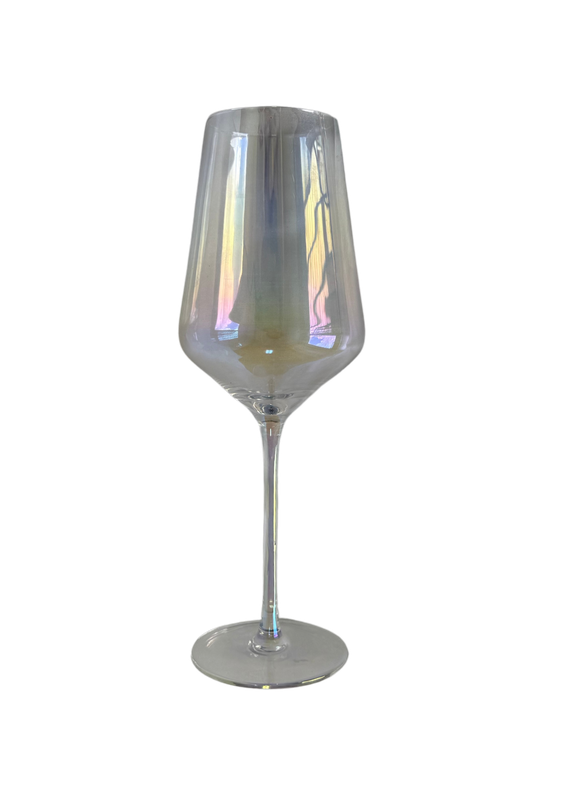 Rainbow Wine Glass