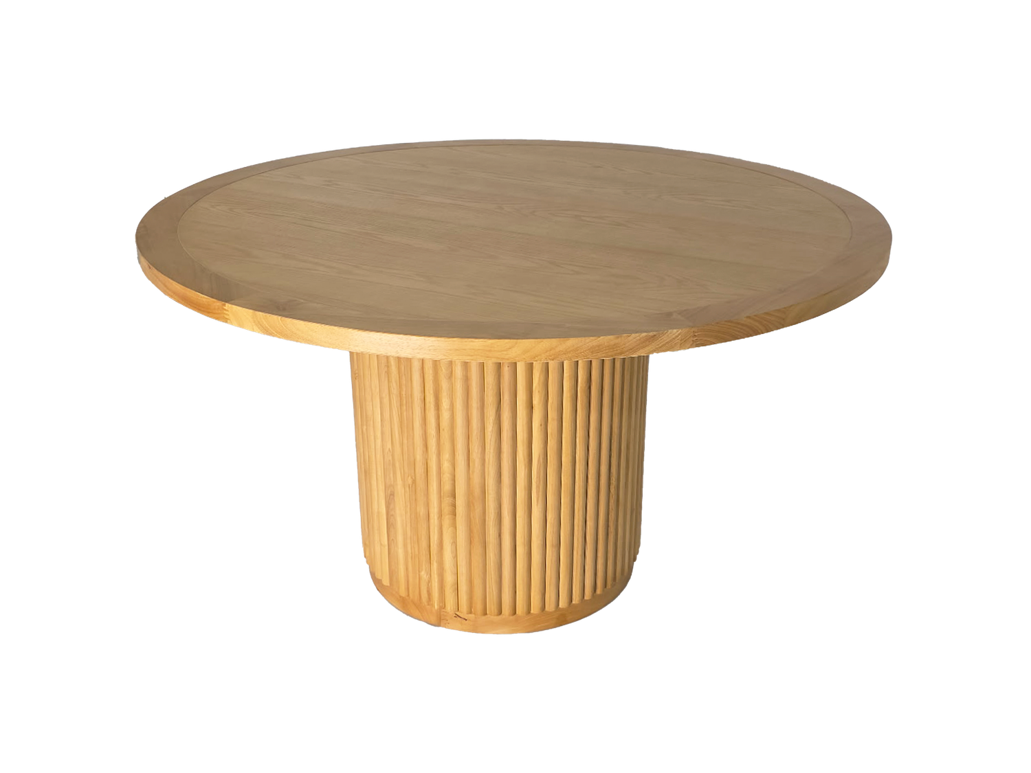 Round Natural Willow Table