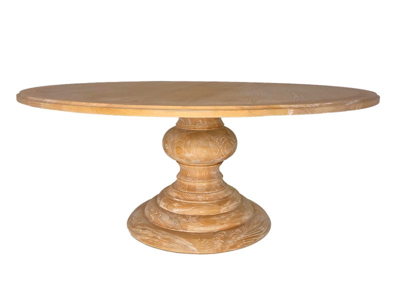Round Rustic Charm Table