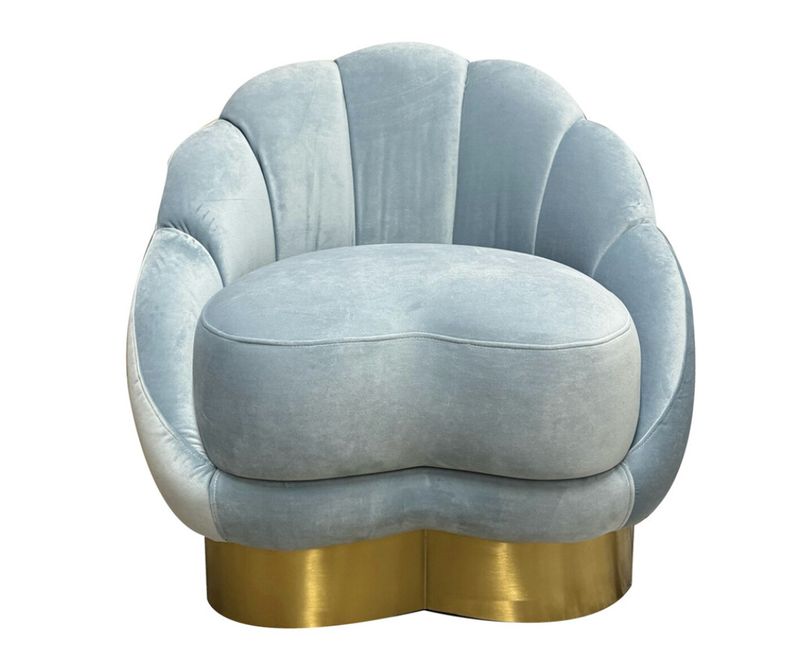 Sea Foam Blue Armchair