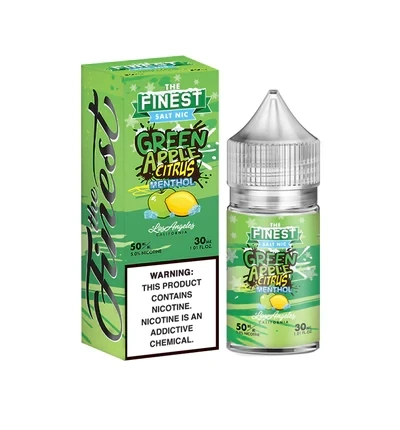 The Finest Salts | Green Apple Citrus Menthol