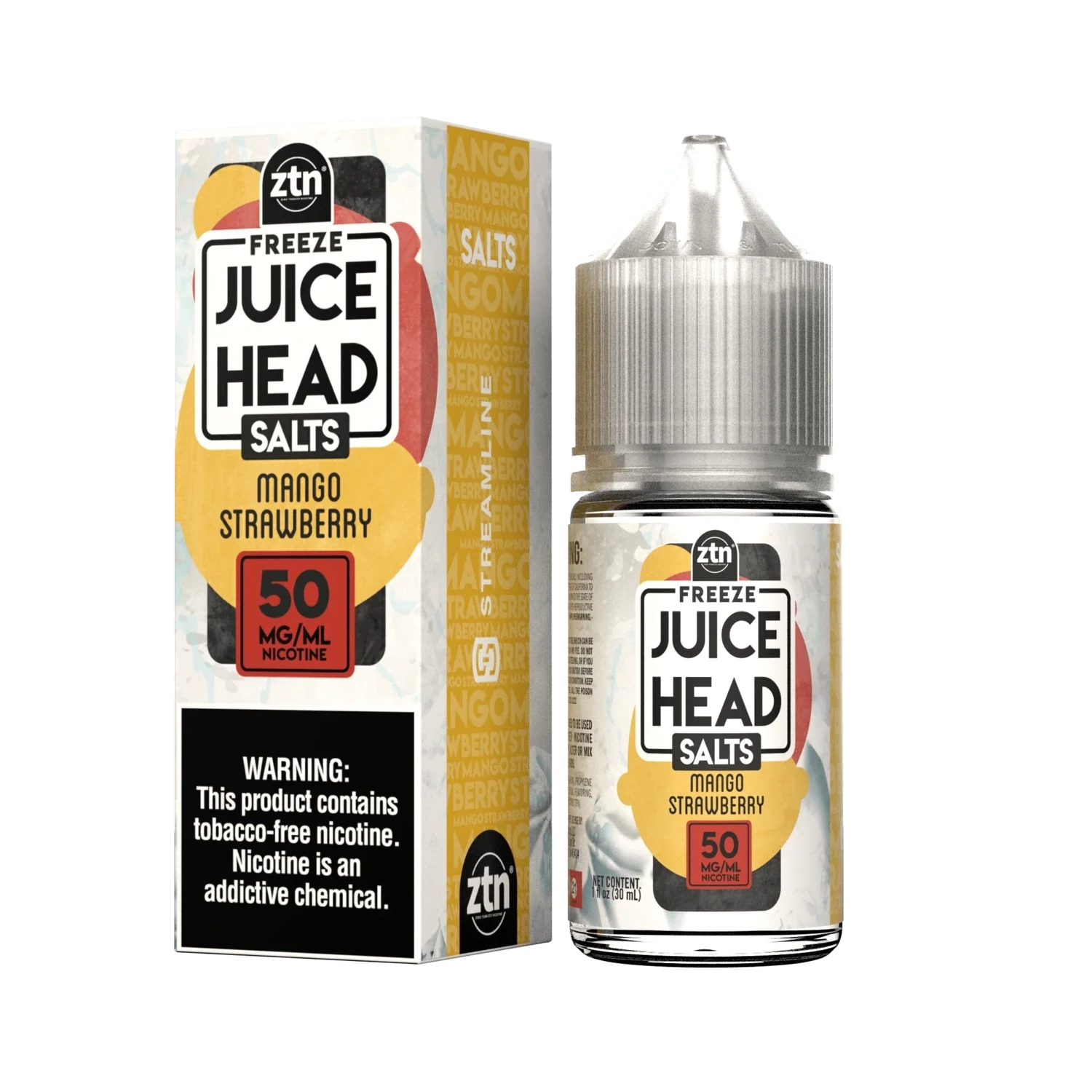 Juice Head Salts TFN | Mango Strawberry Freeze