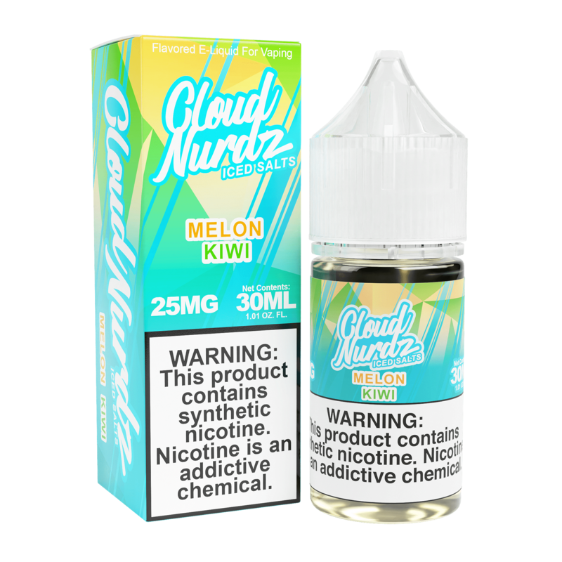 Cloud Nurdz Salts | Melon Kiwi Ice