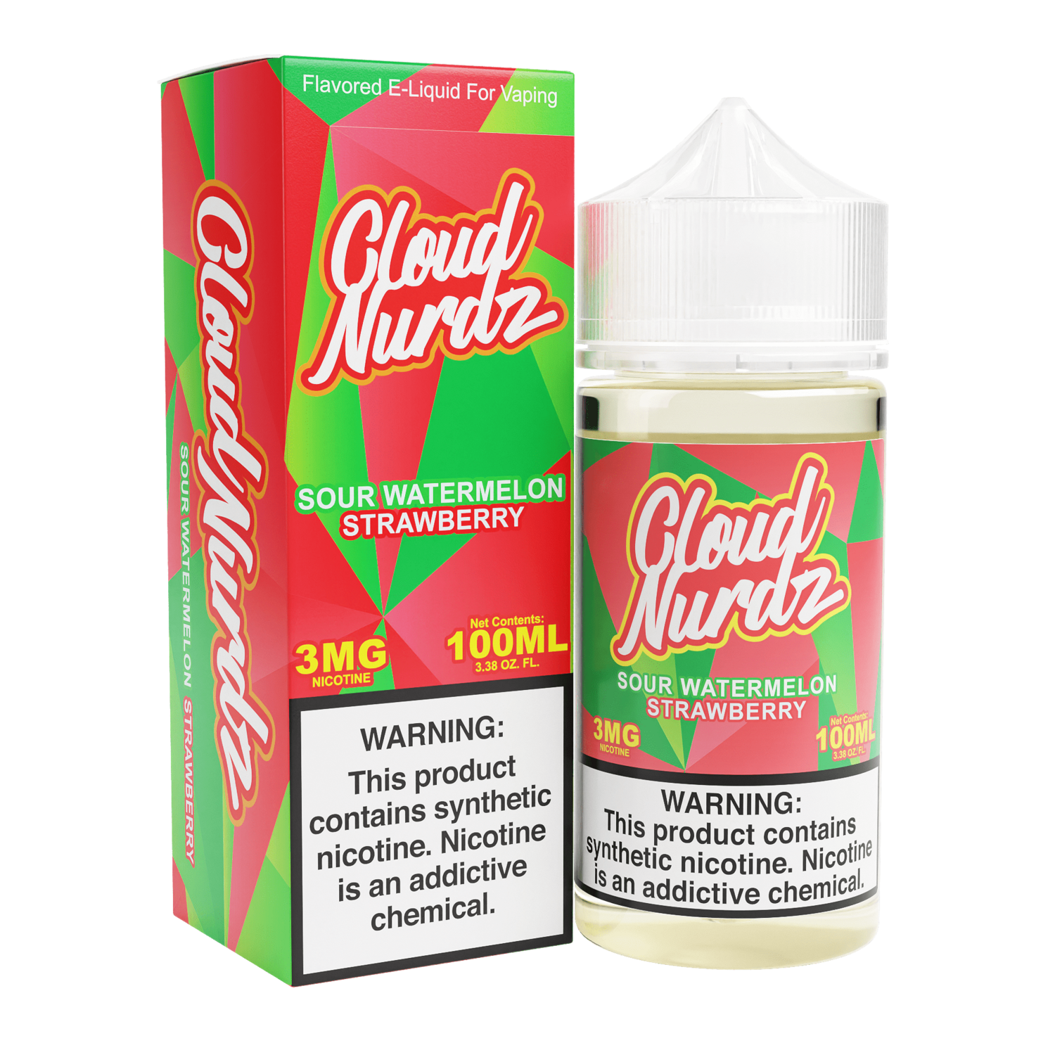 Cloud Nurdz | Sour Watermelon Strawberry