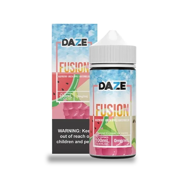 Daze Fusion | Raspberry Green Apple Watermelon Ice